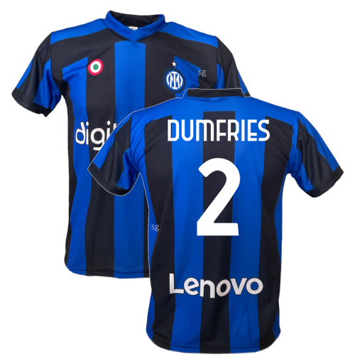 Maglia Inter Dumfries 2 ufficiale replica 2022/2023